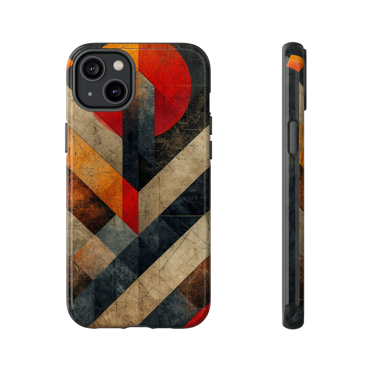 Art Deco Geometry Extravaganza - Protective Phone Case