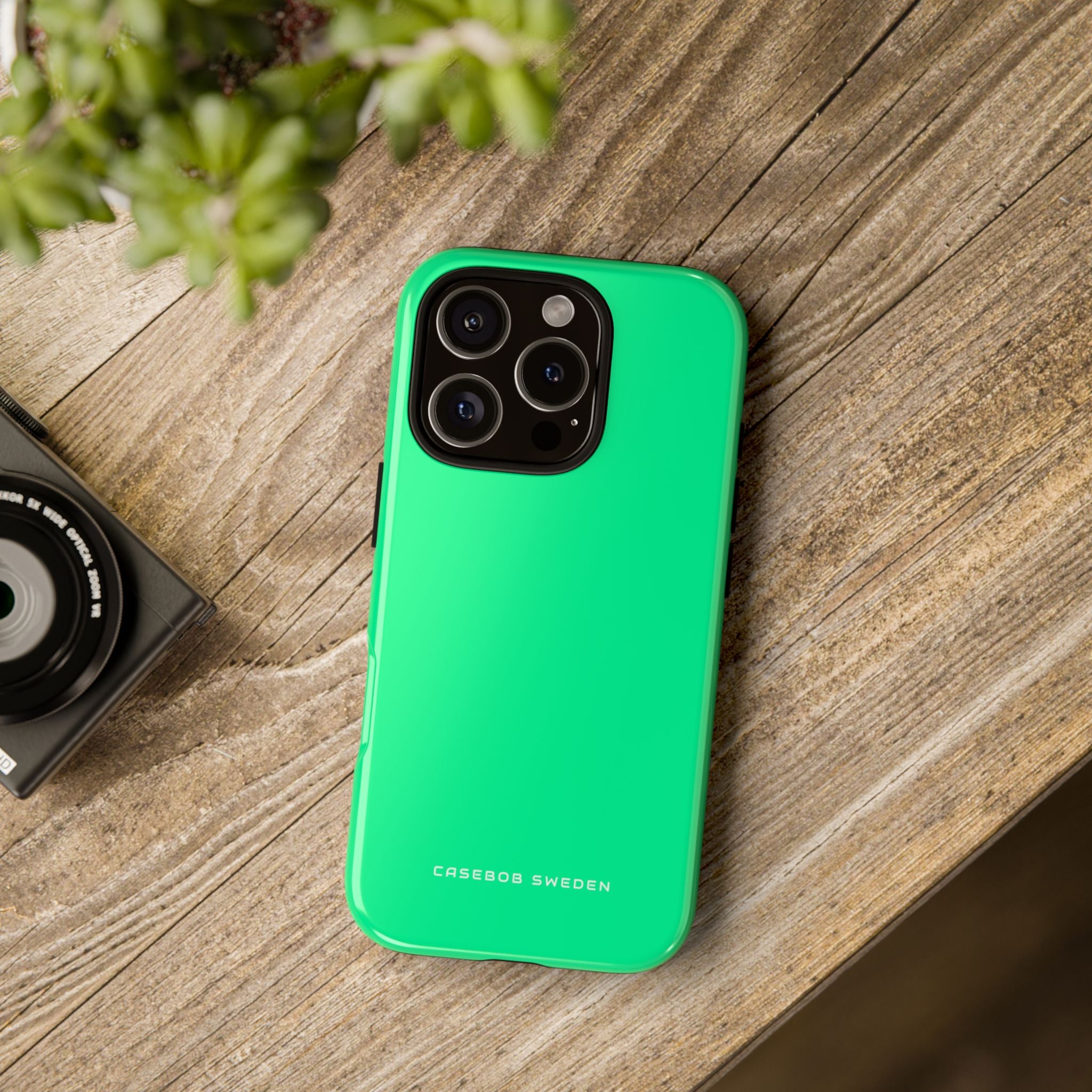 Medium Spring Green iPhone 16 - Tough Phone Case