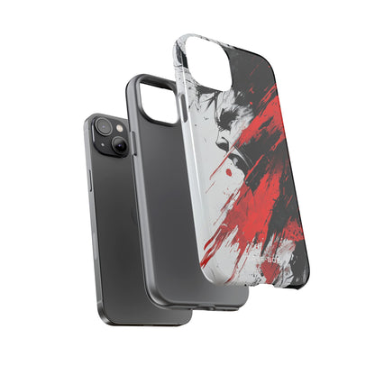 Yelling Profile Burst iPhone 14 Plus Case - Tough