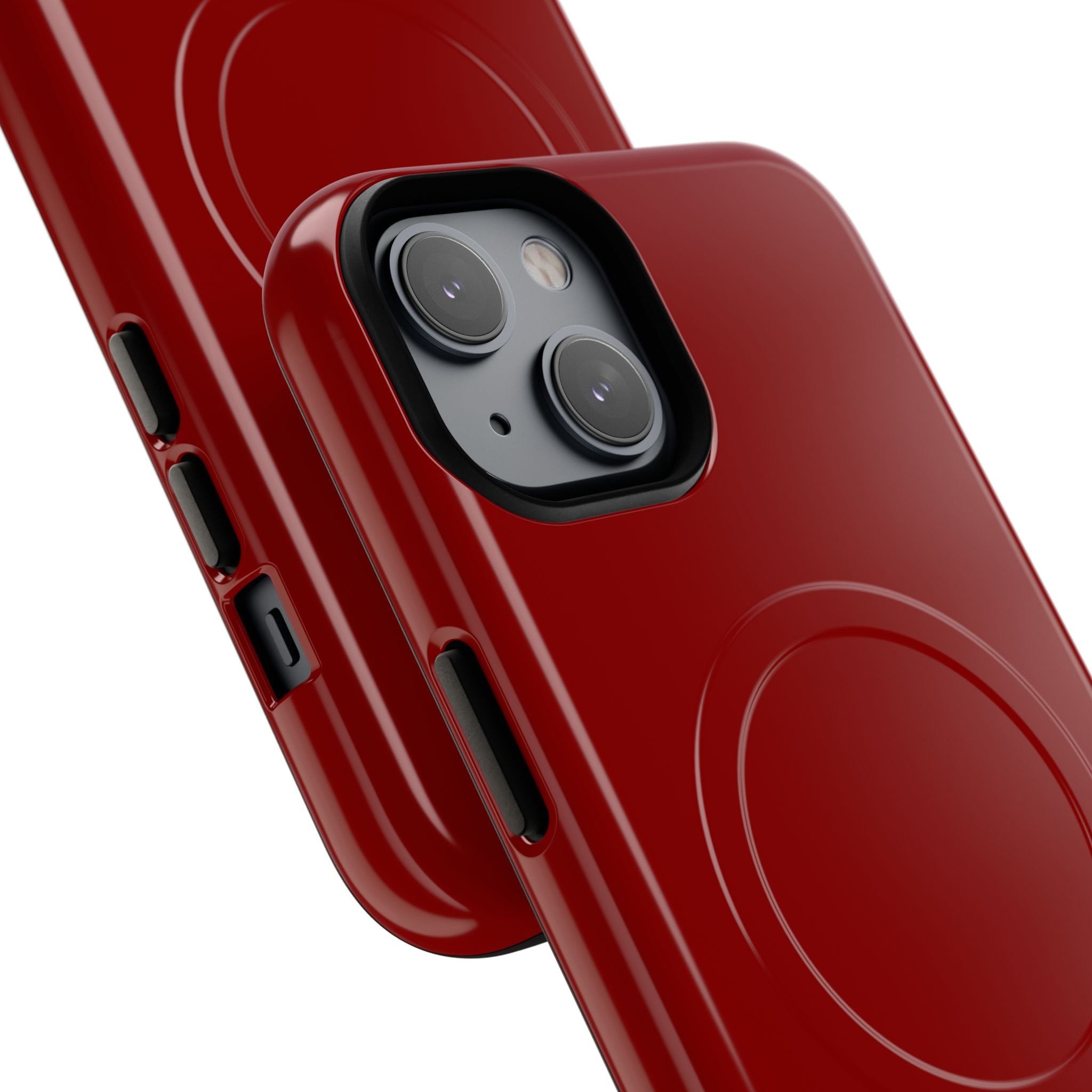 Dark Red iPhone 14 | Tough+ Phone Case