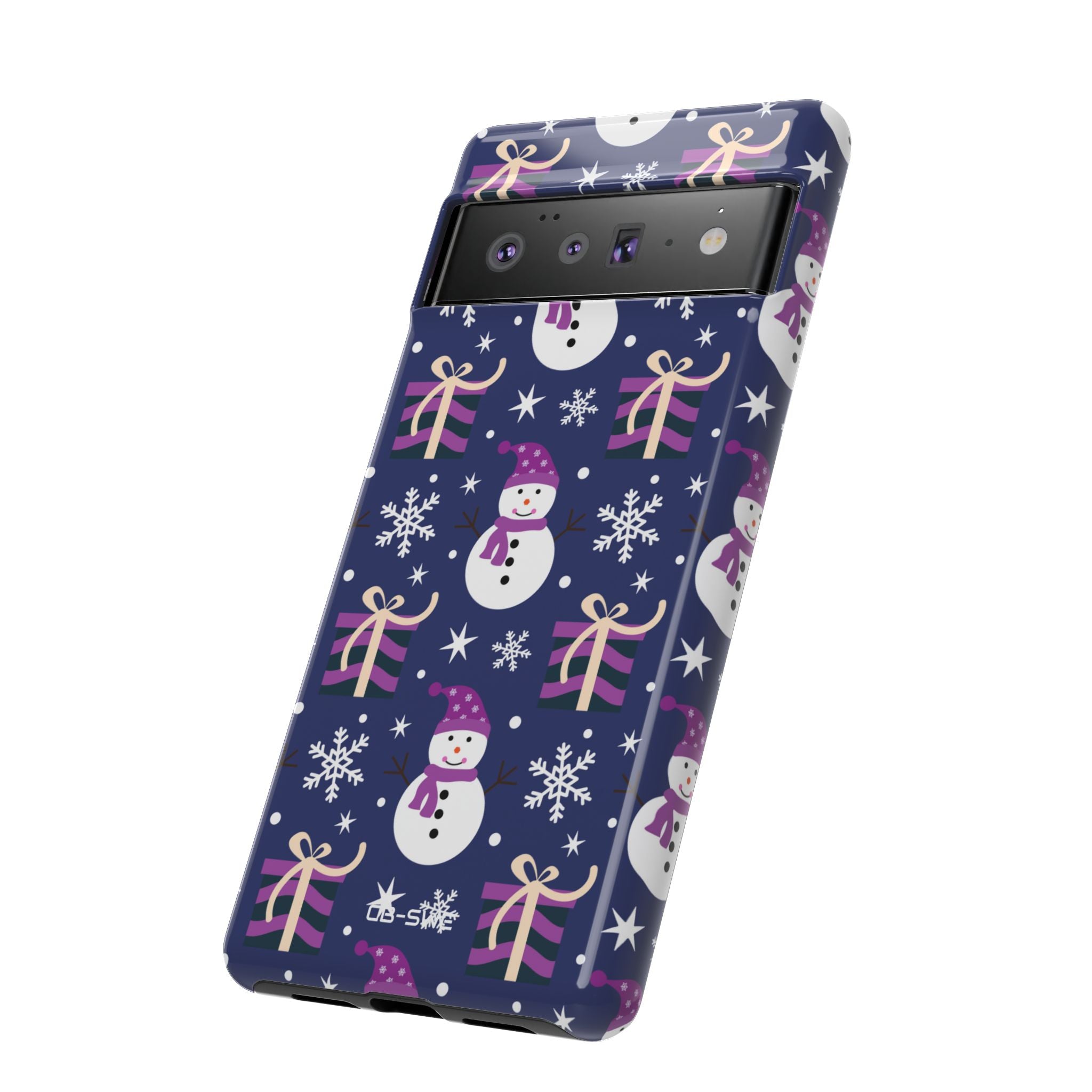 Snowmen Celebrate Joy - Google Pixel Case