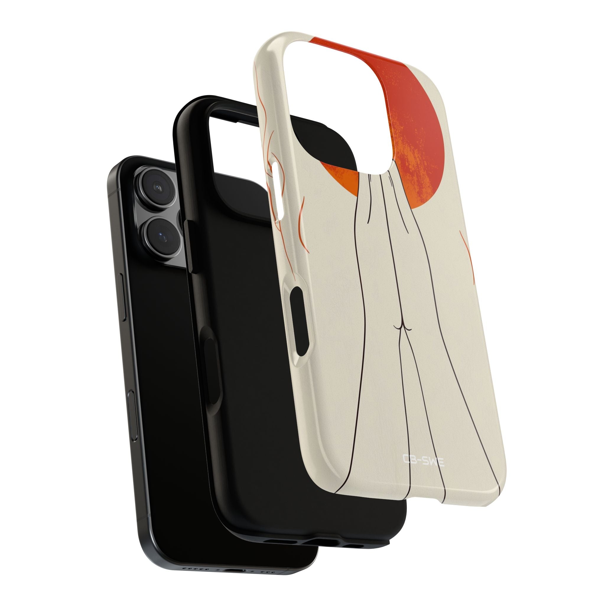 Hands Embrace Sun - iPhone Case