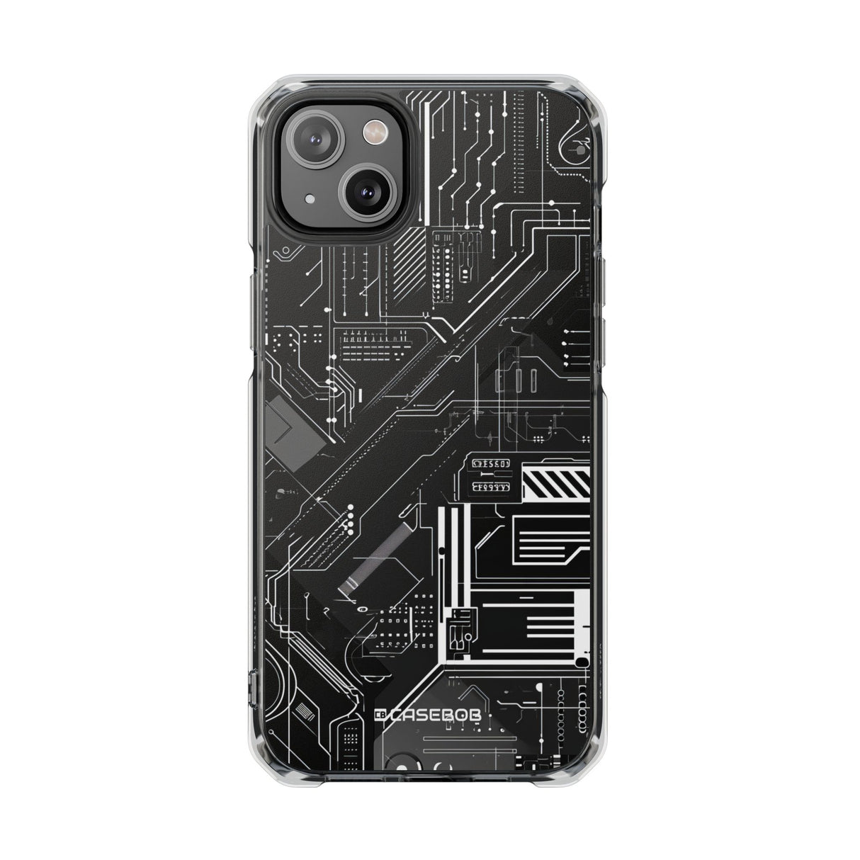 Circuit Overdrive - Phone Case for iPhone (Clear Impact - Magnetic)