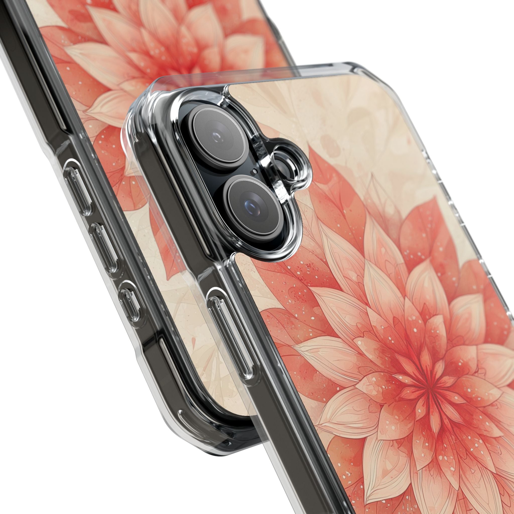 Floral Harmony Glows iPhone Case - Impact