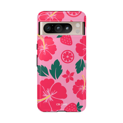Tropical Hibiscus Harmony - Google Pixel Case