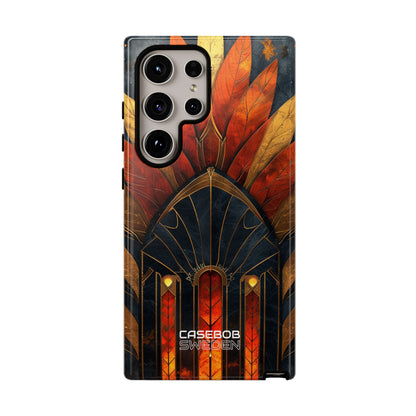 Foglie ad Arco Dorato Samsung S24 - Tough
