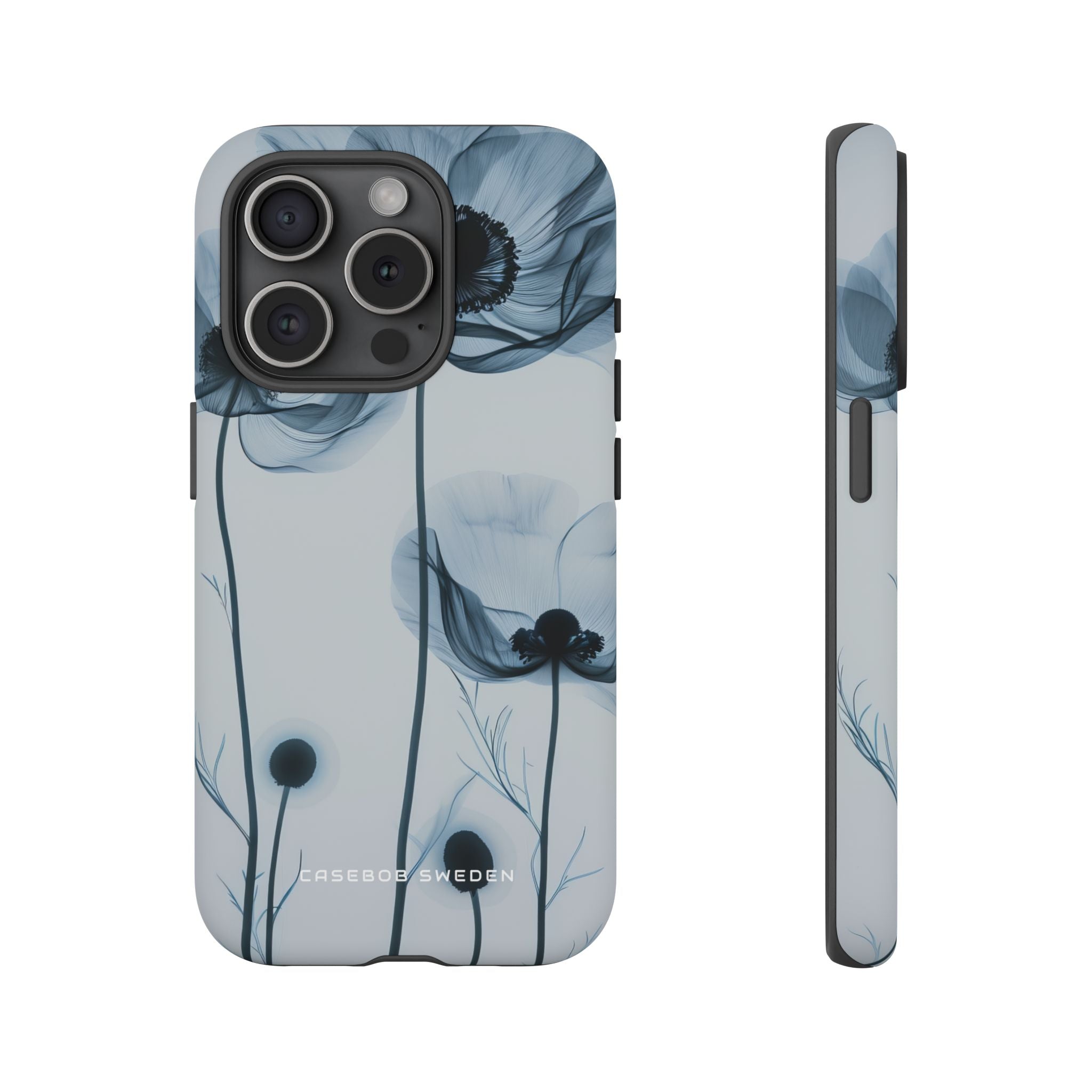 Ethereal X-Ray Flowers iPhone 15 - Tough Phone Case