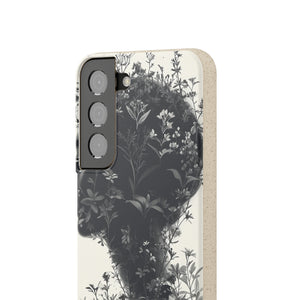 Botanical Silhouette Essence | Biodegradable Phone Case