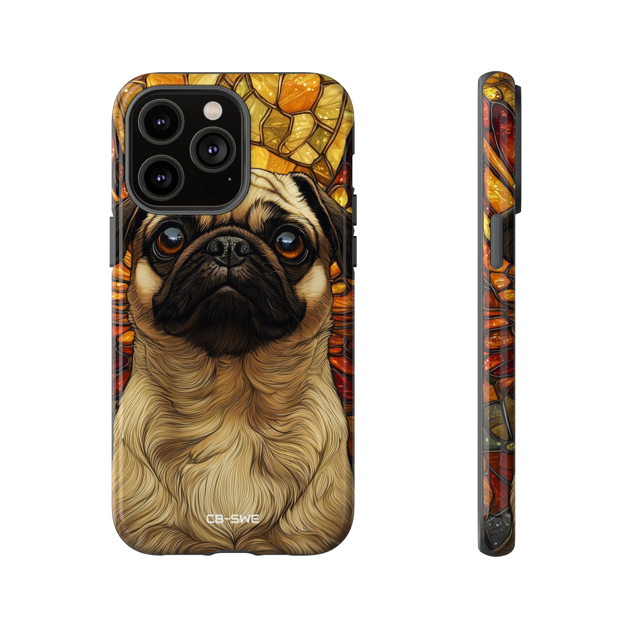Pug Soars Brightly - iPhone Case