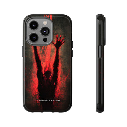 Gothic Crimson Ascension iPhone 14 - Tough Phone Case