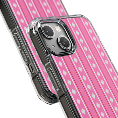 Pink Diamonds Symmetry iPhone Case - Impact