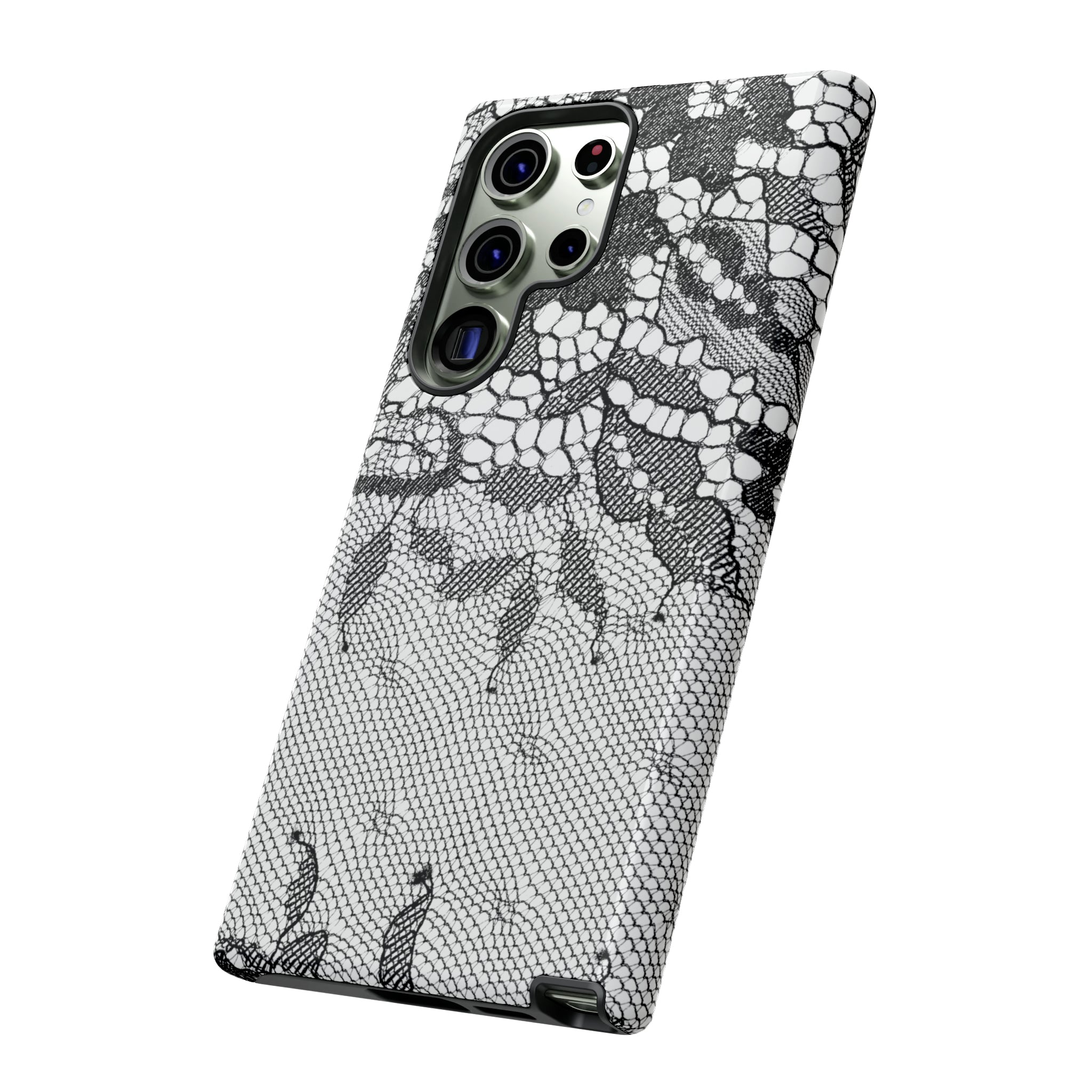 Roconda Gothic Flower - Protective Phone Case