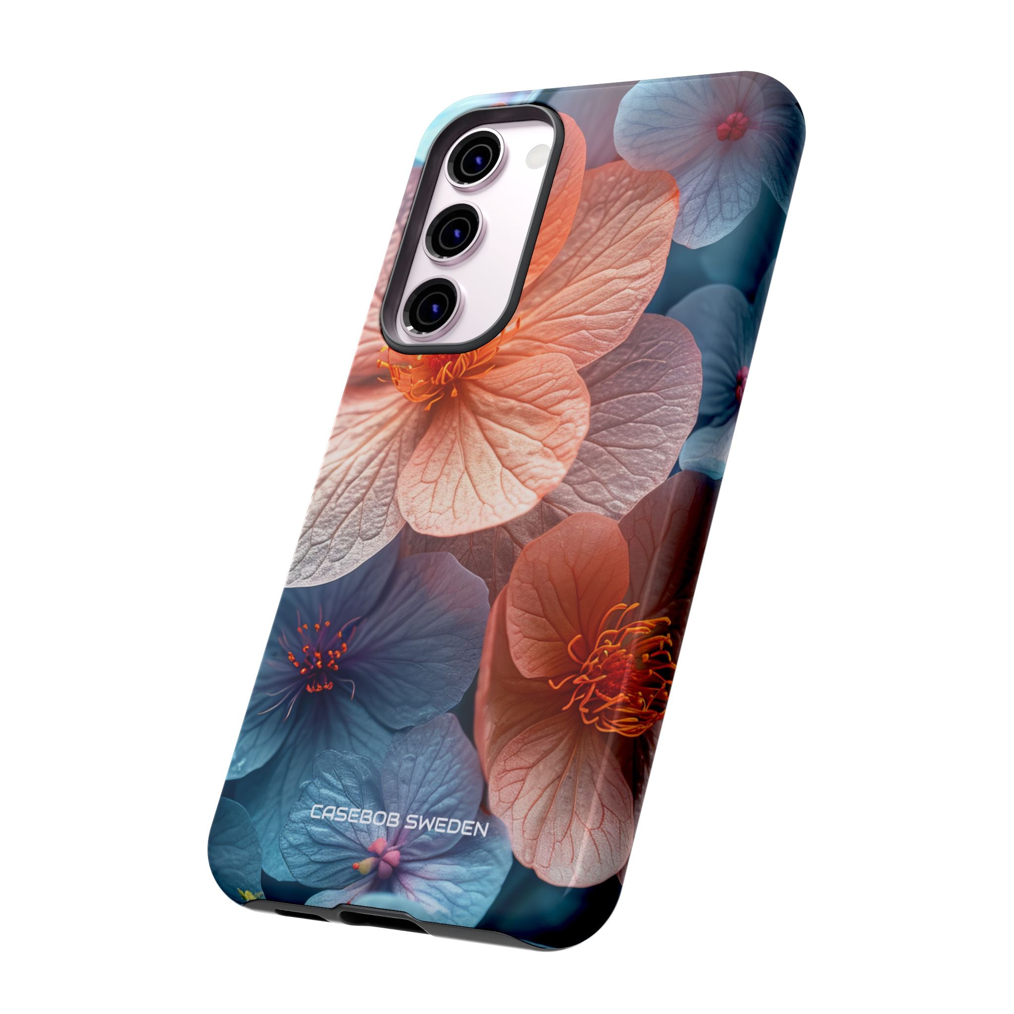 Peach Blossom Serenity - Tough Samsung S23 Phone Case