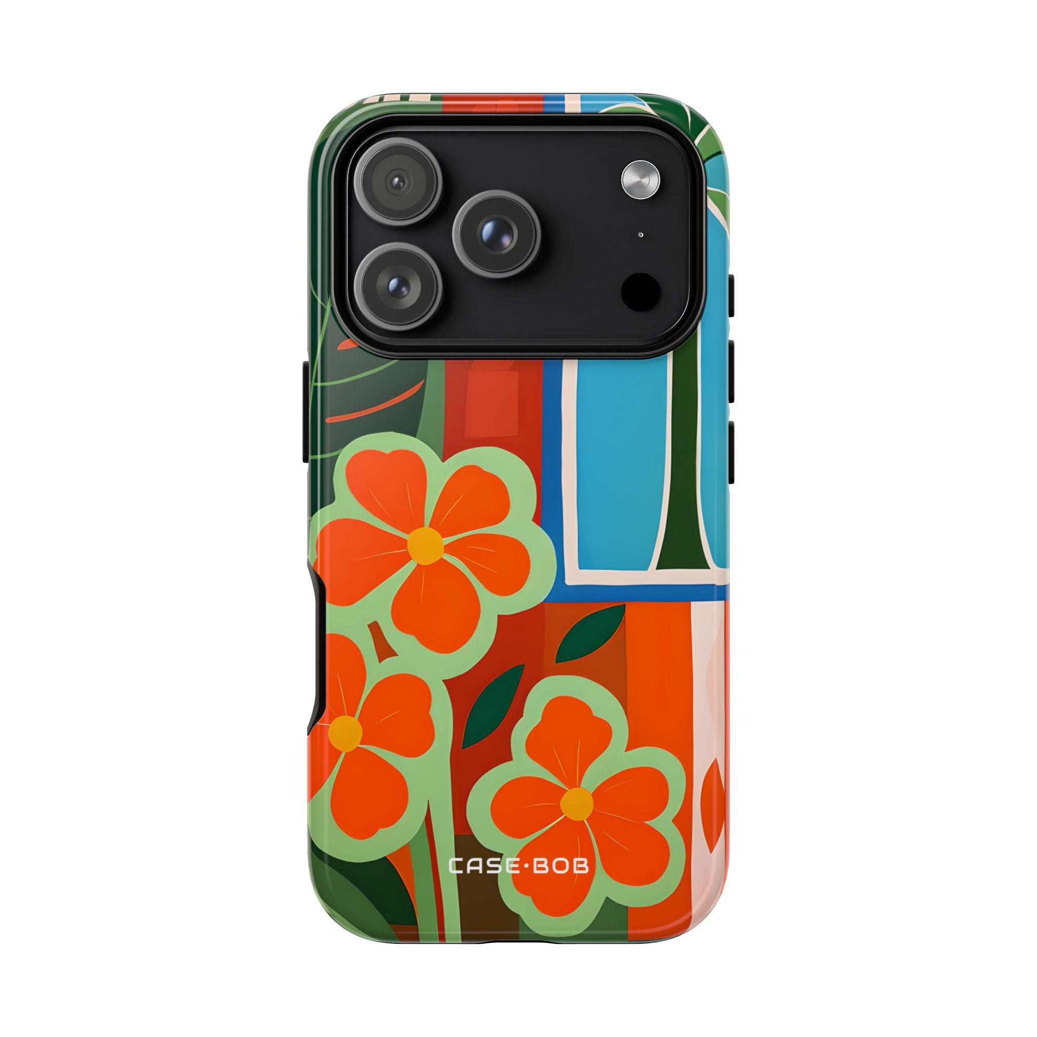 Orange Blossom Burst iPhone 17 Pro Case - Tough