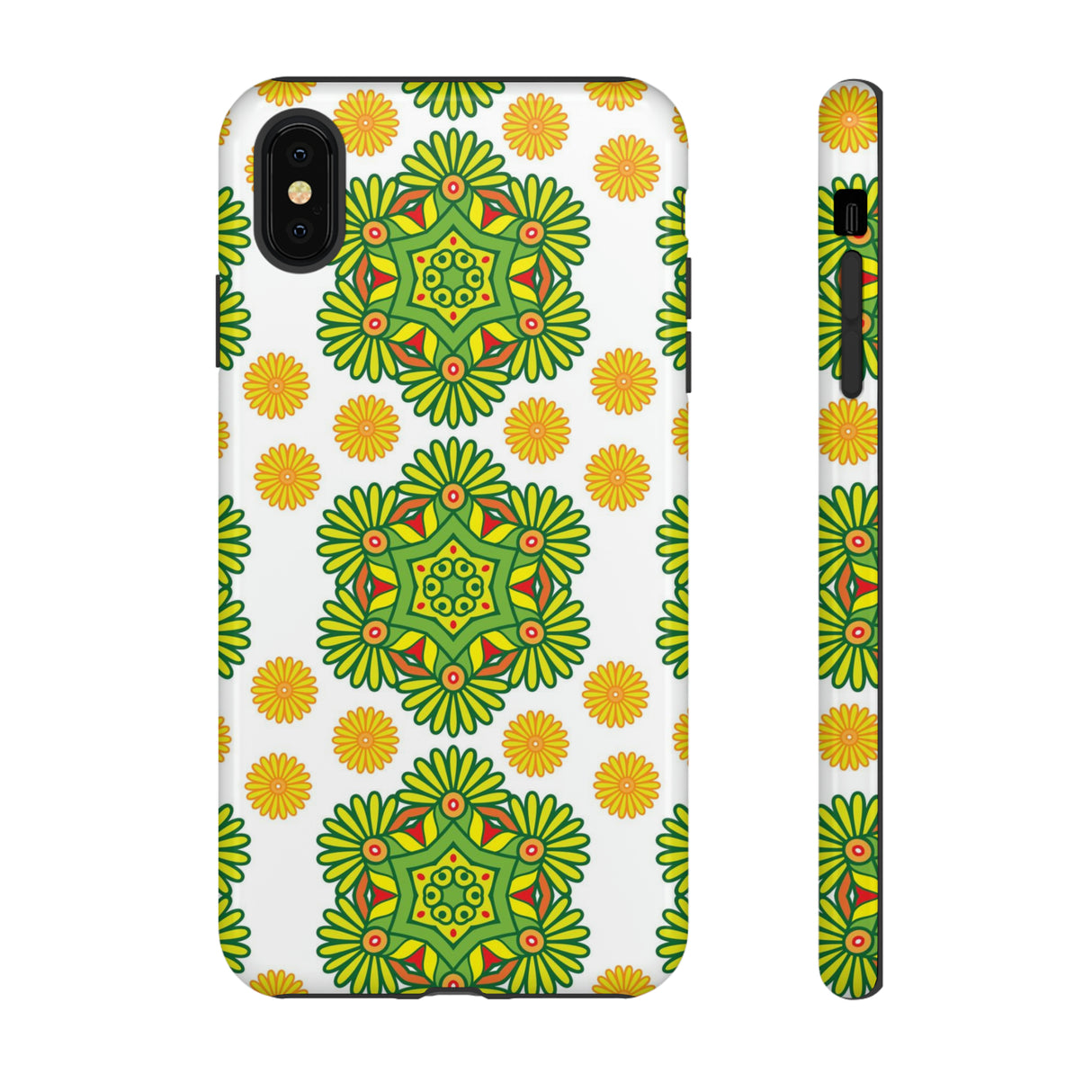 Lime Mandela - Protective Phone Case