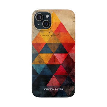 Geometric Energy - Flexi iPhone 15 Phone Case