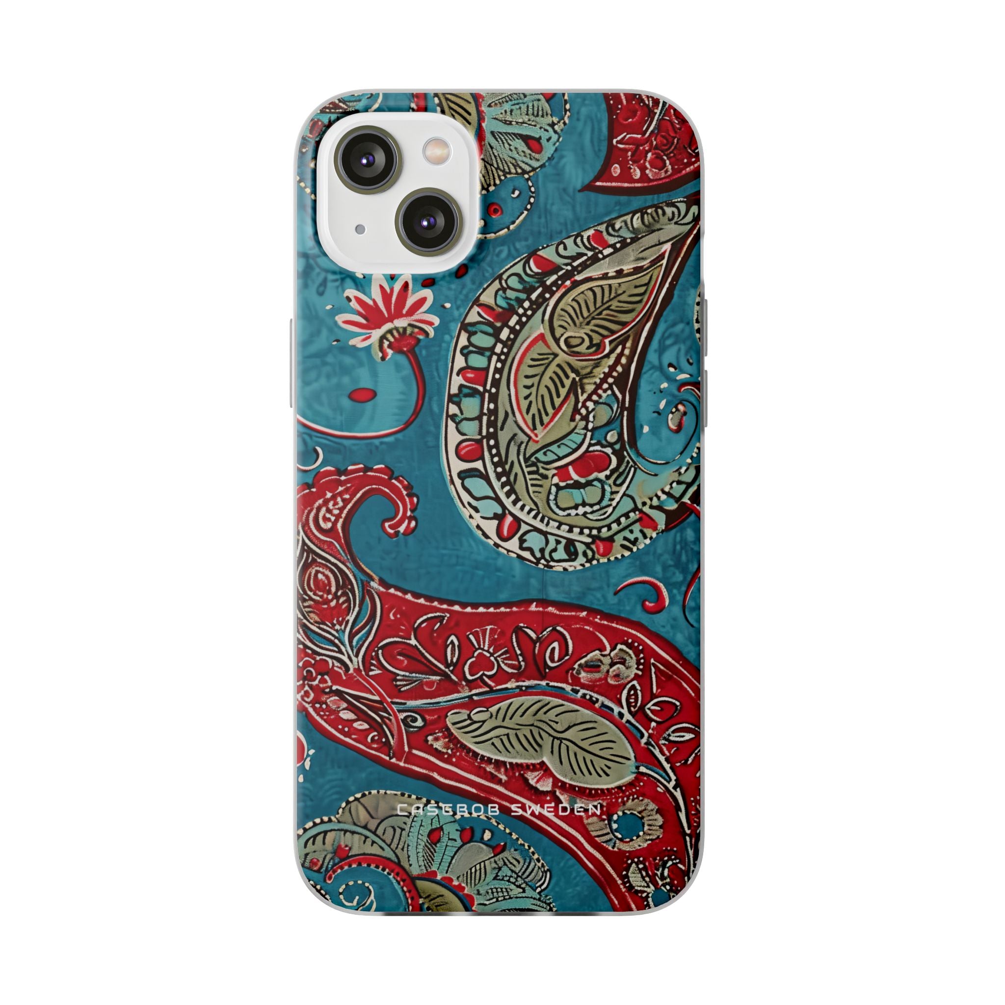 Vintage Paisley Elegance iPhone 14 - Flexi Phone Case