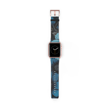 Blue Petal Bloom - Watch Band