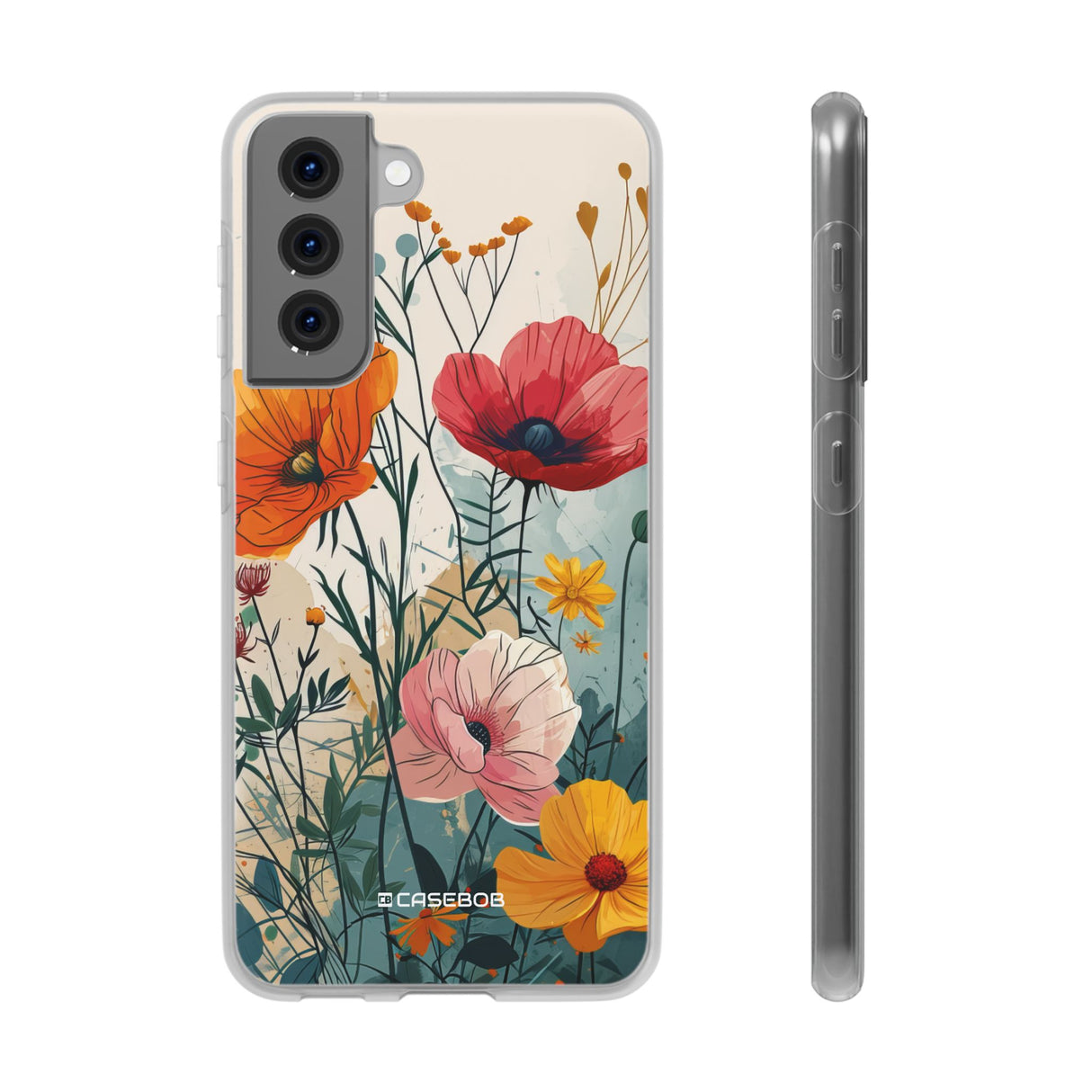 Blooming Whimsy | Flexible Handyhülle für Samsung Galaxy