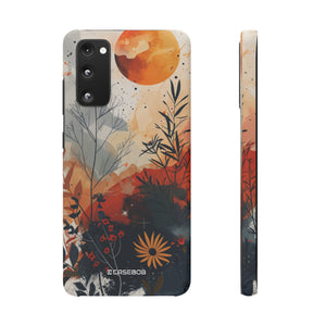 Celestial Botanica | Schlanke Handyhülle für Samsung