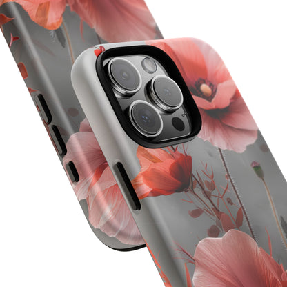 Ethereal Floral Elegance iPhone 16 - Tough Phone Case