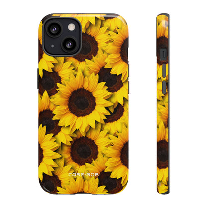 Sunflower Glow iPhone 13 Case - Tough