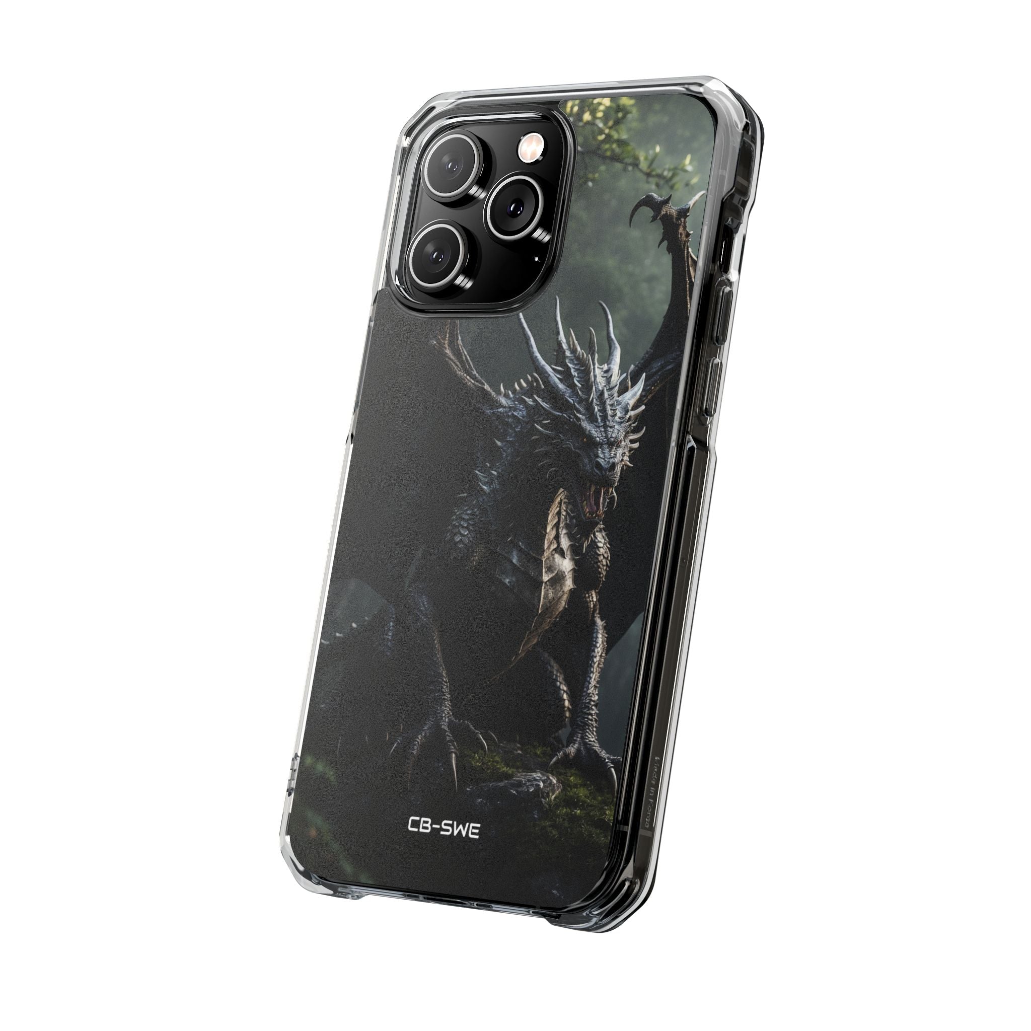 Dragon Emerges Mist iPhone Case - Impact