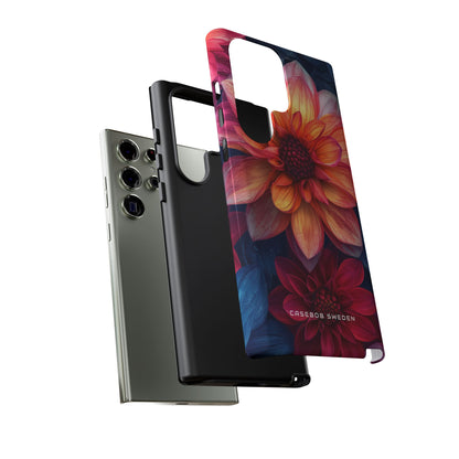 Fiery Bloom Harmony Samsung S23 - Tough Phone Case