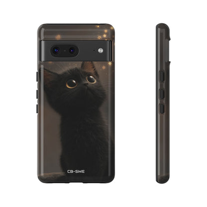 Kitten Gazes Up - Google Pixel Case