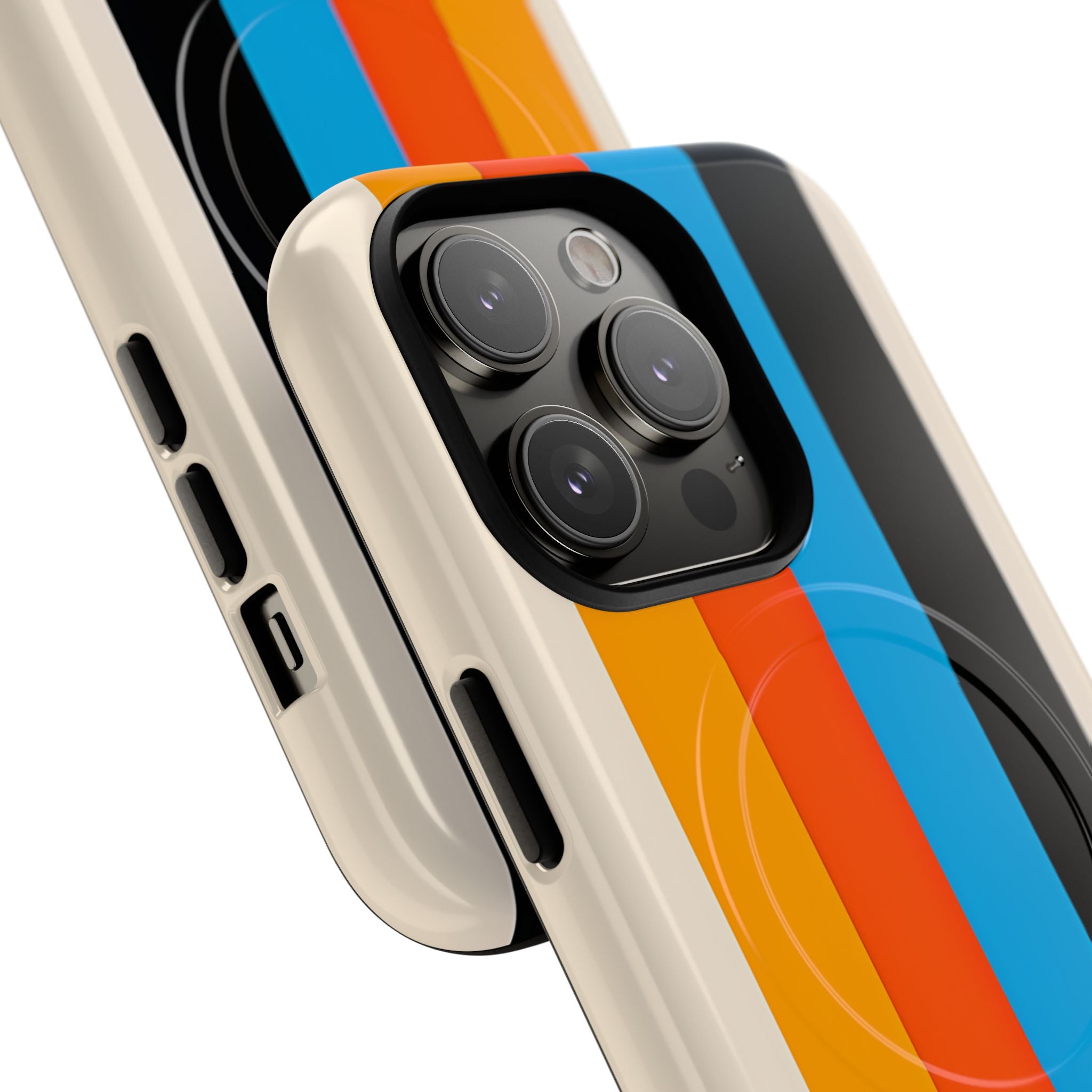 Vivid Stripe Harmony iPhone 14 Pro Case - Tough+