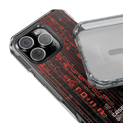 Neon Circuit Dreams iPhone 16 - Impact Clear+