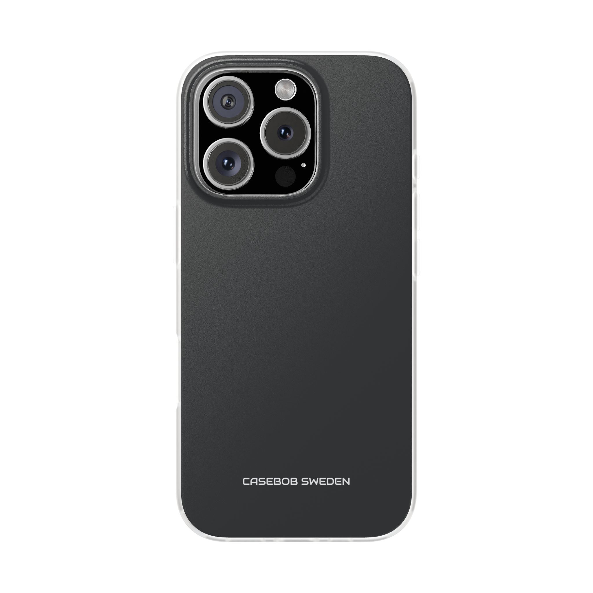 Graphite Black - Flexi iPhone 16 Phone Case