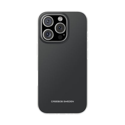 Graphite Black - Flexi iPhone 16 Phone Case