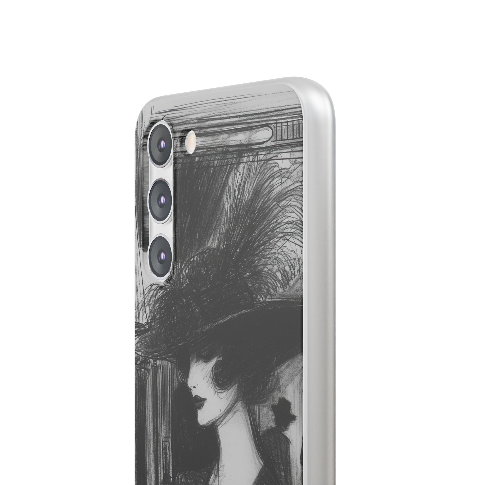 Timeless Elegance in Monochrome Samsung S23 - Flexi Phone Case