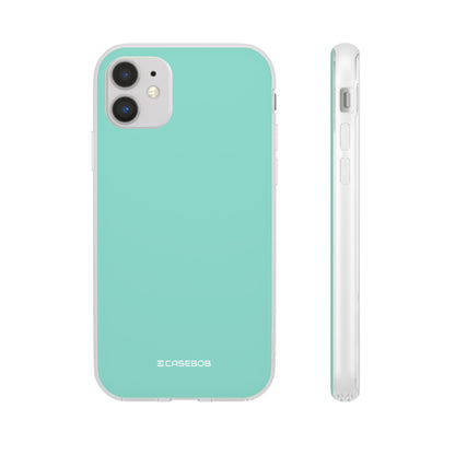 Middle Blue Green | Phone Case for iPhone (Flexible Case)