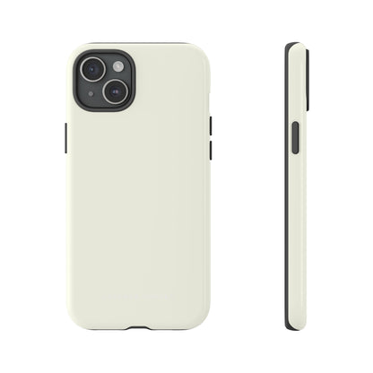 Ivory iPhone 15 - Tough Phone Case