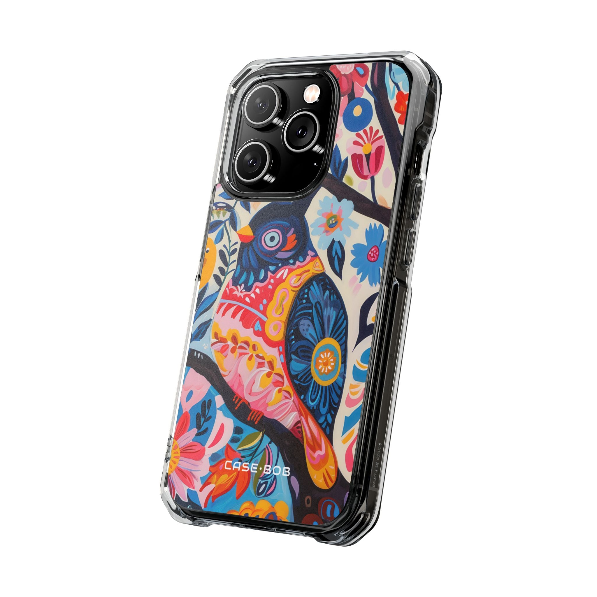 Owl Bloom iPhone 14 Pro Case - Impact