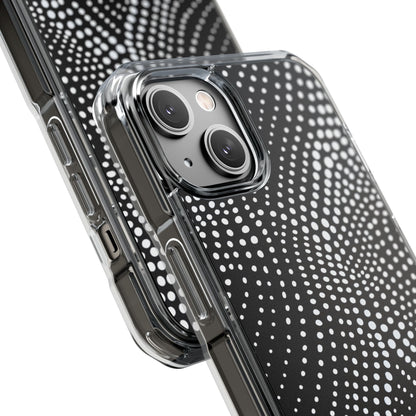 Waves of Dots iPhone 14 - Impact Clear+