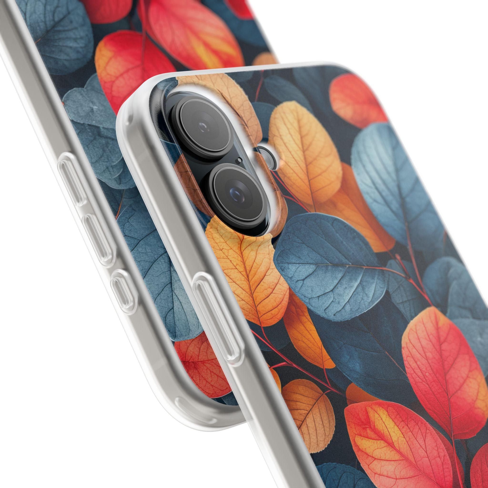 Vibrant Nature Leaves - Flexi iPhone 16 Phone Case