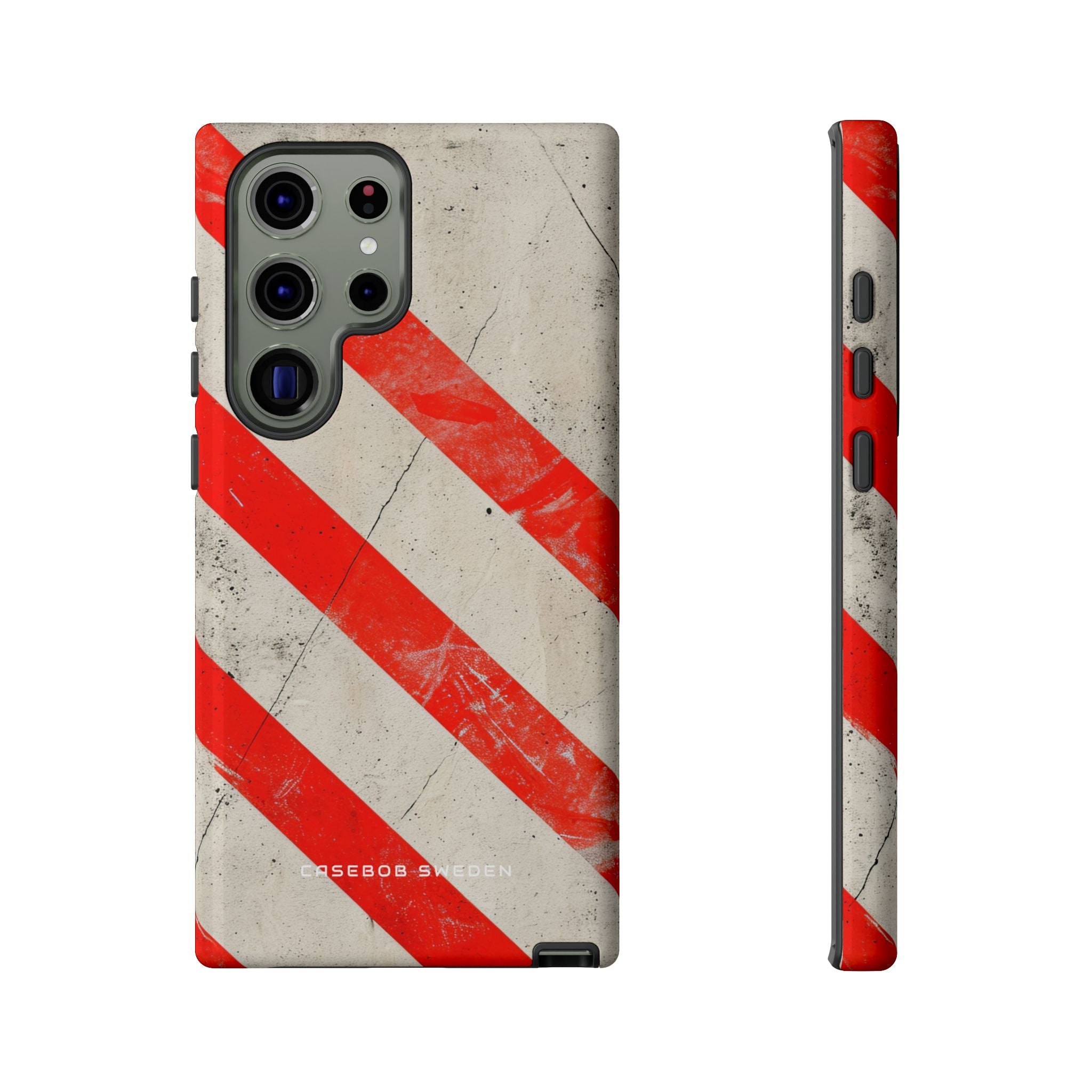 Striker Crimson Stripes Samsung S23 - Tough Phone Case