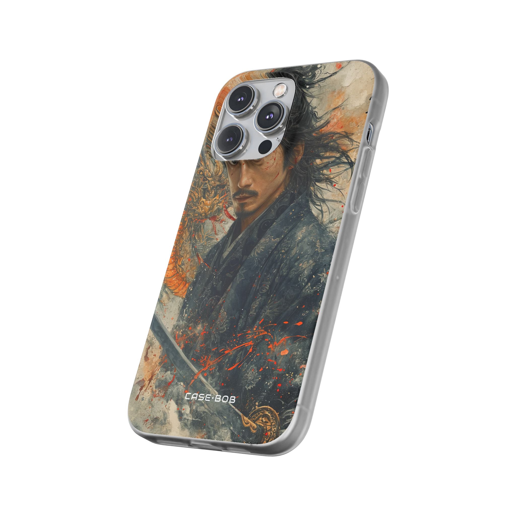 Dragonblade Warrior iPhone 14 Pro Max Case - Soft