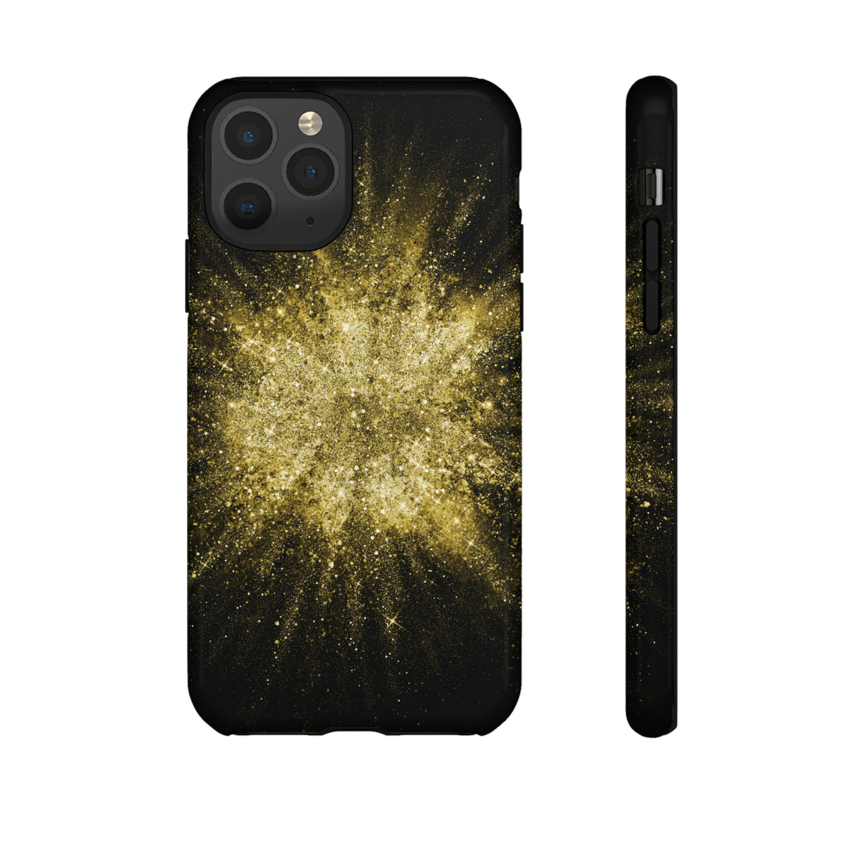 Gold Glitter Background - Protective Phone Case