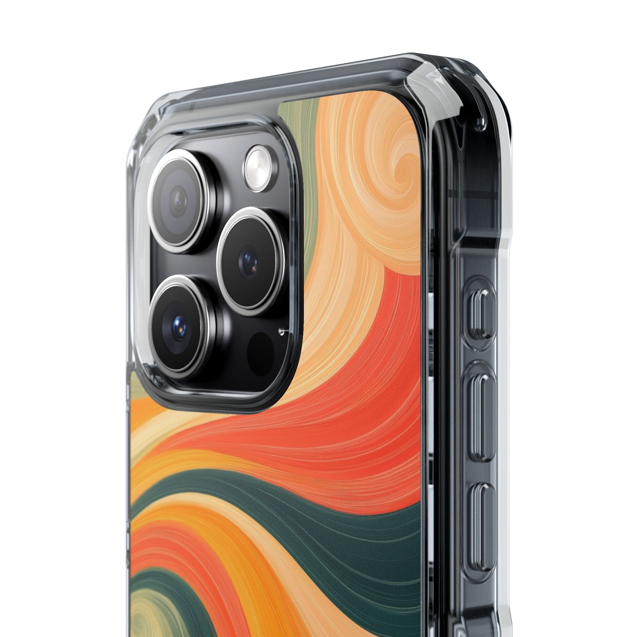 Swirling Ember iPhone 15 Pro Case - Impact