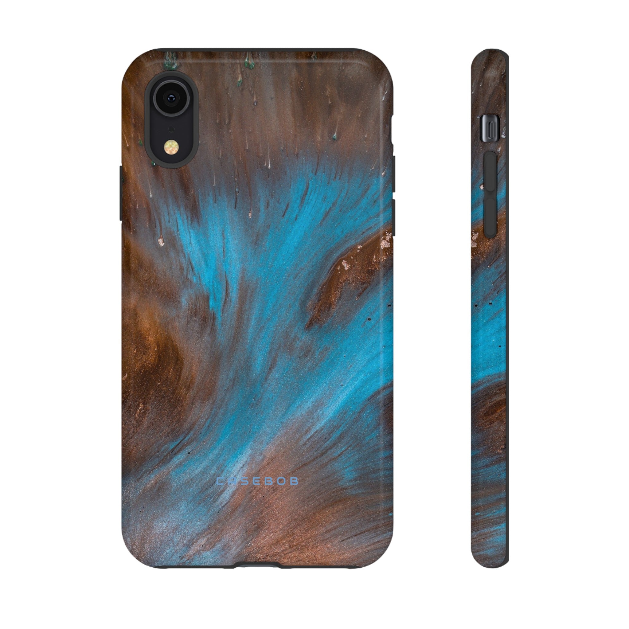 Blue Lagoon Ink Art - Protective Phone Case