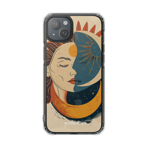 Celestial Harmony - Phone Case for iPhone (Clear Impact - Magnetic)