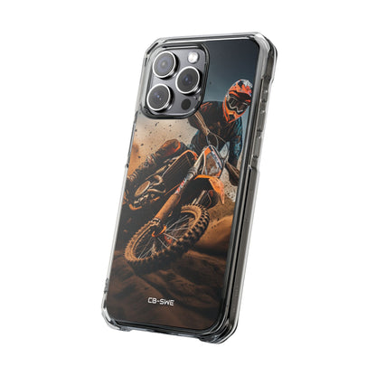 Rider Amidst Desert Fury iPhone Case - Impact