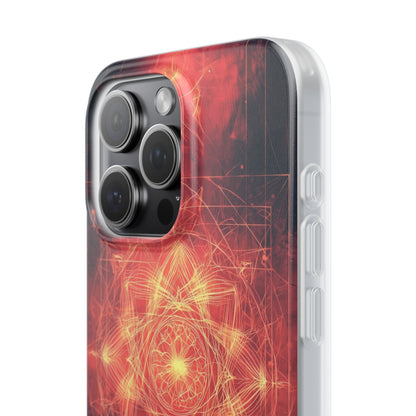Radiant Mandala iPhone 15 Pro Max Case - Soft