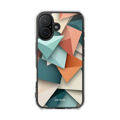 Geometric Color Harmony iPhone Case - Impact