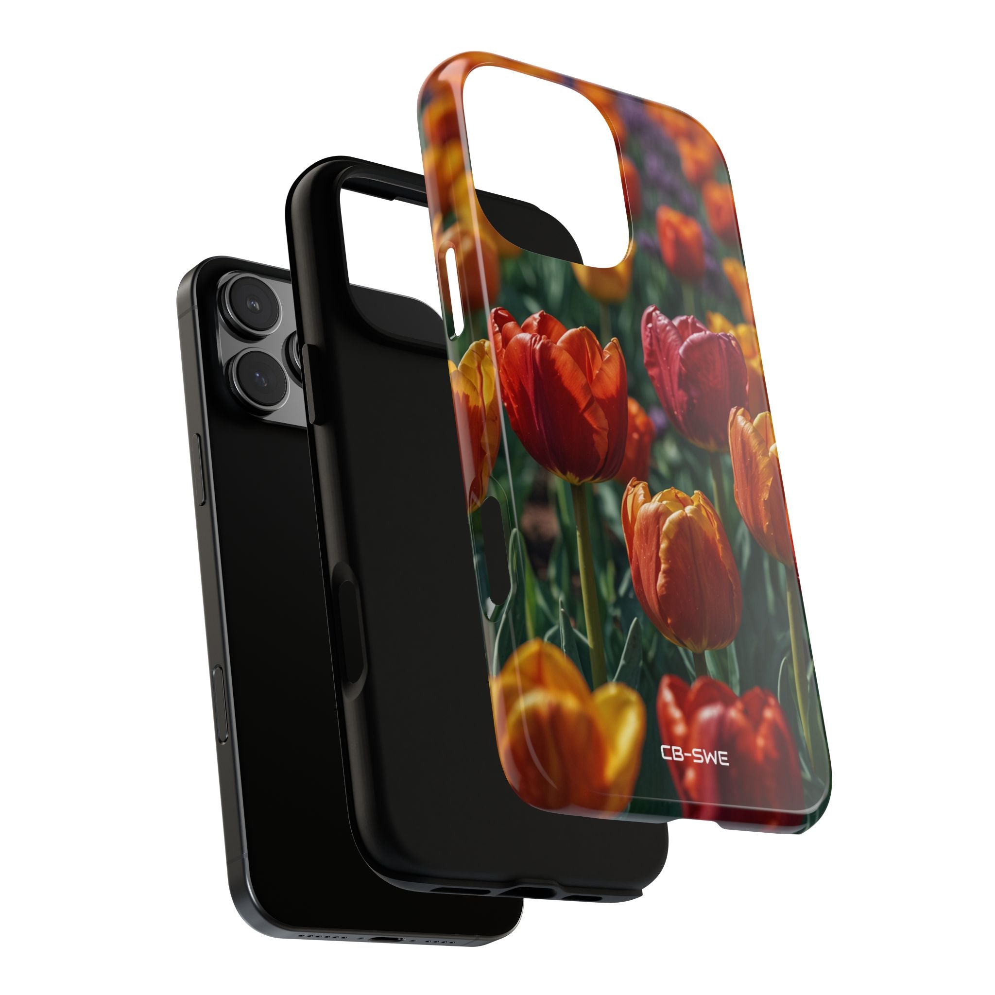 Tulips Embrace Breeze - iPhone Case