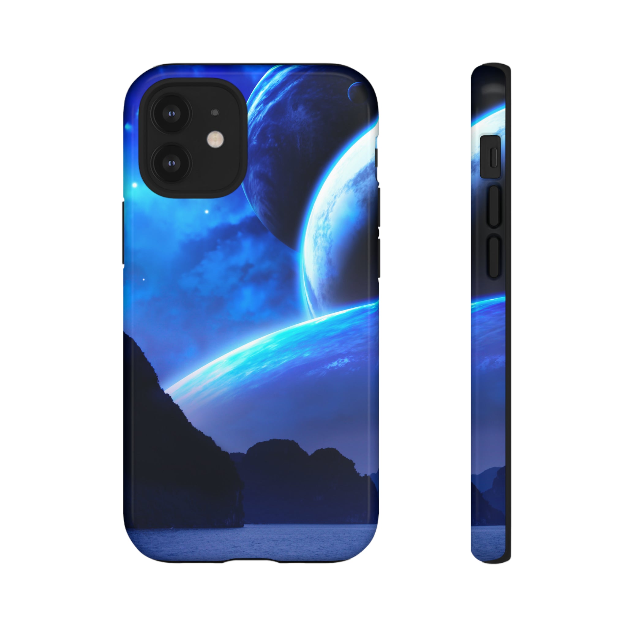 Fantasy Planet Nebula - Protective Phone Case